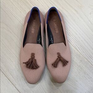 Rothy's Women's Blush Loafers with Tassels